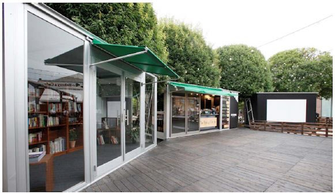 Sus アルミ製ミニマルユニット T2 が恵比寿ガーデンプレイスの期間限定テラスで屋外店舗として採用 日本経済新聞