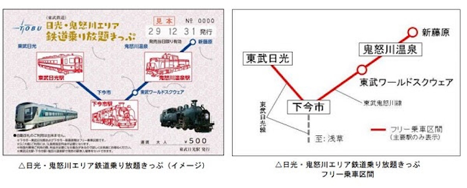 東武鉄道 日光 鬼怒川エリアの観光に便利なフリーきっぷ 日光 鬼怒川エリア鉄道乗り放題きっぷ を発売 日本経済新聞 東武鉄道 日光 鬼怒川エリアの観光に便利なフリーきっぷ 日光 鬼怒川エリア鉄道乗り放題きっぷ を発売 日本経済新聞