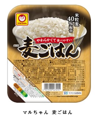 東洋水産 トレー入り米飯 マルちゃん麦ごはん をリニューアル発売 日本経済新聞