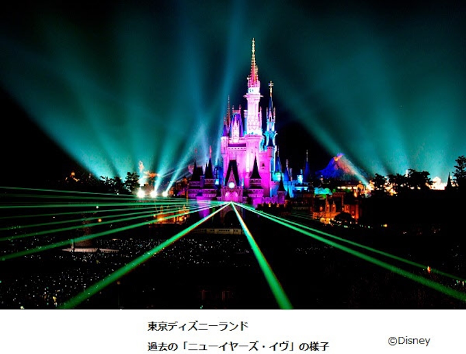 東京ディズニーランドと東京ディズニーシー ニューイヤーズ イヴ パスポートを販売開始 日本経済新聞