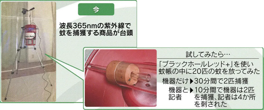 蚊との戦い 進化の歴史 昔ヨモギ いまuvライト Nikkei Style 蚊との戦い 進化の歴史 昔ヨモギ いまuvライト Nikkei Style