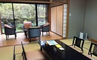箱根の保養所の一室（2014年4月）