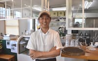 瀬戸内Jam's Garden & Farmの松嶋匡史代表取締役。10年前に周防大島に移住し起業