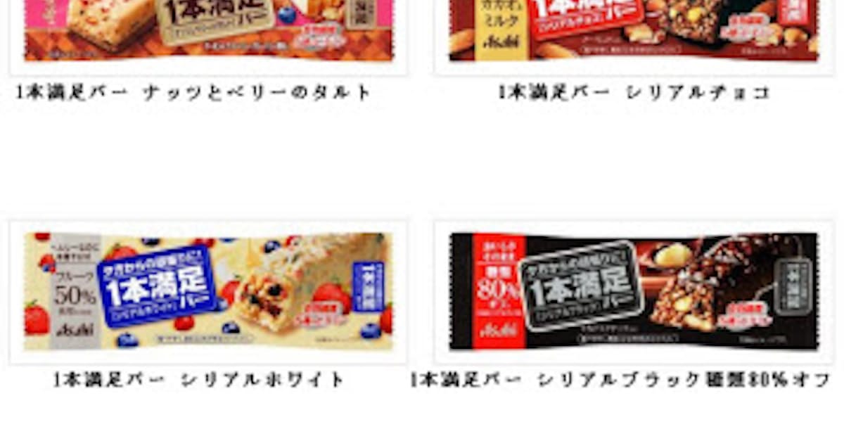 アサヒグループ食品 1本満足バー ナッツとベリーのタルト を発売 日本経済新聞 アサヒグループ食品 1本満足バー ナッツとベリーのタルト を発売 日本経済新聞