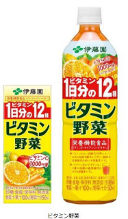 伊藤園 1日分のビタミン12種類がしっかり摂れる野菜 果実ミックスジュース ビタミン野菜 を発売 日本経済新聞