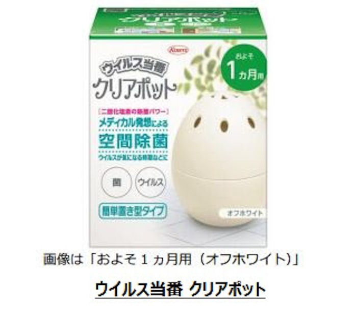 興和 空間除菌製品 ウイルス当番 クリアポット を発売 日本経済新聞 興和 空間除菌製品 ウイルス当番 クリアポット を発売 日本経済新聞