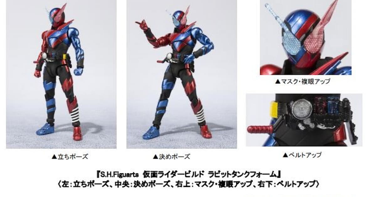バンダイ S H Figuarts 仮面ライダービルド ラビットタンクフォーム を10周年記念特別価格で発売 日本経済新聞 バンダイ S H Figuarts 仮面ライダービルド ラビットタンクフォーム を10周年記念特別価格で発売 日本経済新聞