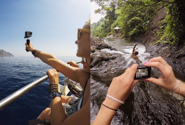 アウトドアカメラ「GoPro」を楽しむ女性が増えているという