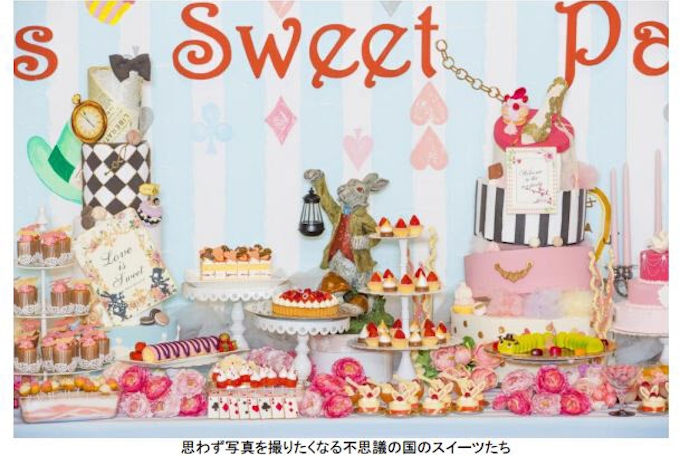 ホテル インターコンチネンタル 東京ベイ アリスのスイートティーパーティー デザートブッフェ を実施 日本経済新聞