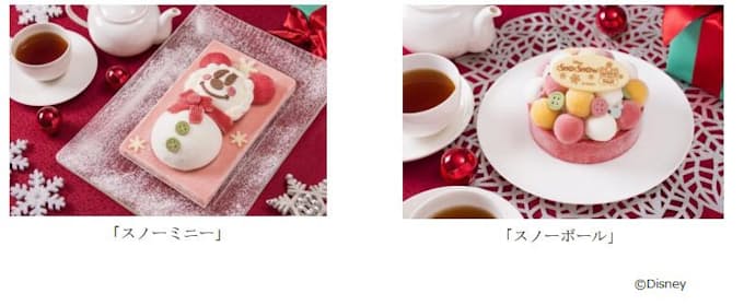 東京ディズニーリゾート スノースノー アイスケーキ 2種類の予約受付を開始 日本経済新聞