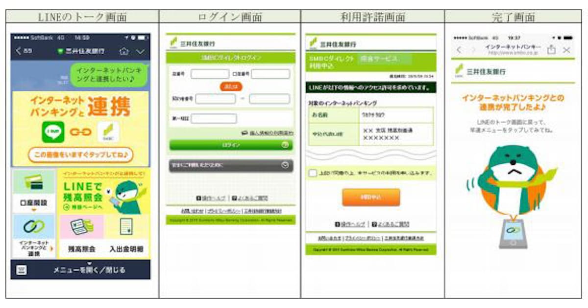三井住友銀行 コミュニケーションアプリ Line での残高照会機能の提供を開始 日本経済新聞