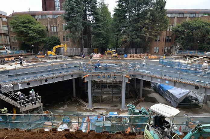 地下46mに300万冊納める東大の新図書館 日本経済新聞 地下46mに300万冊納める東大の新図書館 日本経済新聞