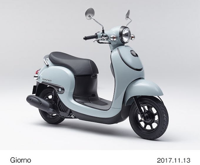 ホンダ 50cc原付スクーター ジョルノ のカラーバリエーションを変更と平成28年度排出ガス規制対応し発売 日本経済新聞