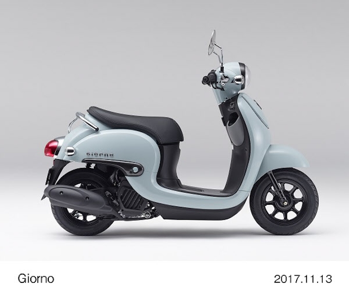 ホンダ 50cc原付スクーター ジョルノ のカラーバリエーションを変更と平成28年度排出ガス規制対応し発売 日本経済新聞
