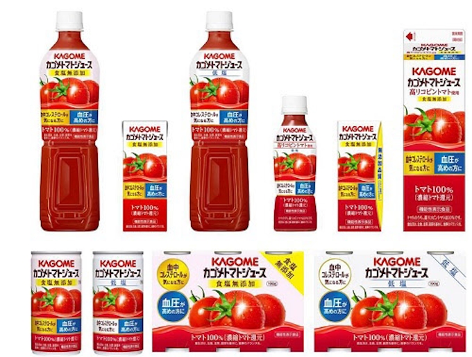 カゴメ 血中コレステロールが気になる方に と 血圧が高めの方に 機能性表示食品 カゴメトマトジュース を発売 日本経済新聞