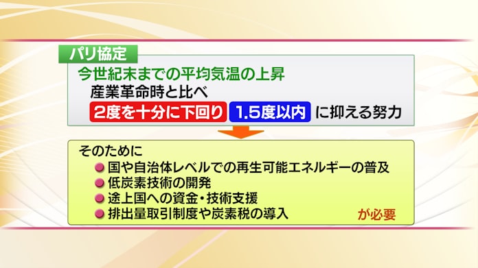 世界で進む温暖化対策 日本の選択は 日本経済新聞
