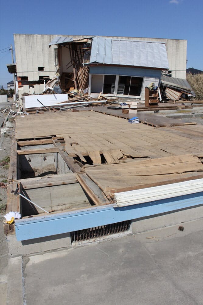 津波に耐えた 九十九里浜沿いの木造住宅 日本経済新聞