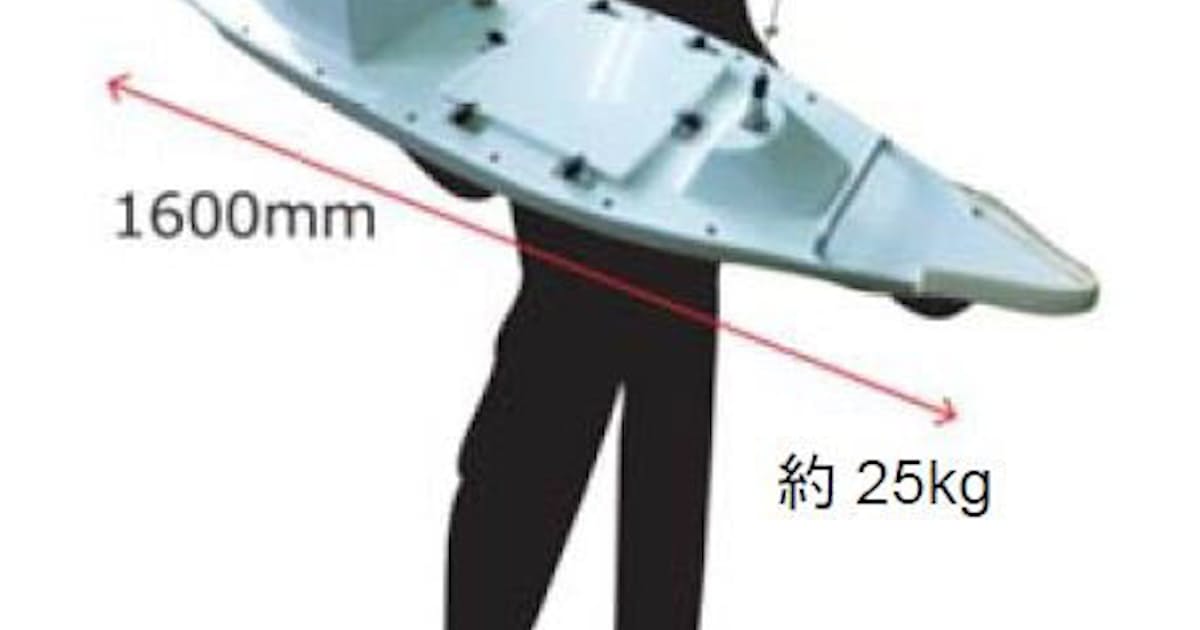Oki 港湾 湖沼 河川で深浅測量可能な可搬ボート型マルチビーム測深機 Carphin V を販売開始 日本経済新聞