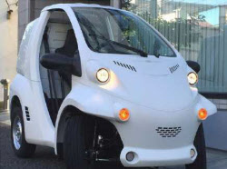 Zmp 自動運転車をレンタル 開発用の1人乗りev 日本経済新聞