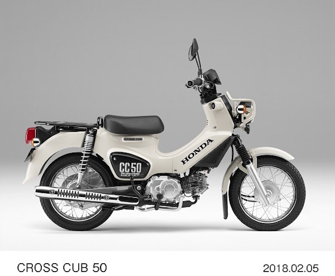 ホンダ クロスカブ110 の外観をモデルチェンジし 50ccエンジンを搭載した クロスカブ50 を発売 日本経済新聞