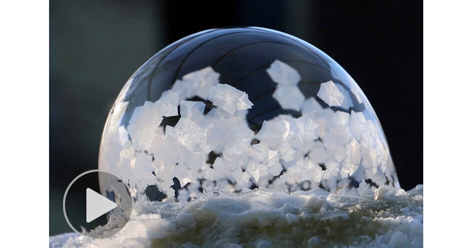 シャボン玉が凍る 水晶のように美しい極寒の映像 Nikkei Style シャボン玉が凍る 水晶のように美しい極寒の映像 Nikkei Style