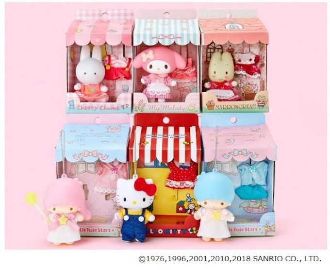 サンリオ サンリオキャラクターの着せ替えソフビマスコットセット を発売 日本経済新聞