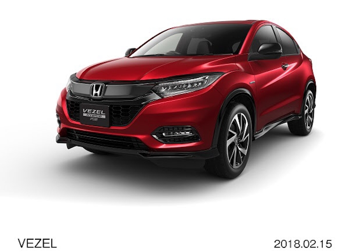 ホンダ Suv Vezel をマイナーモデルチェンジ 安全運転支援システムを全タイプで標準装備 日本経済新聞