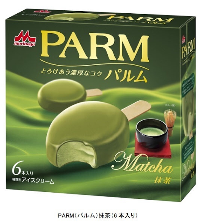 森永乳業、アイスバー「PARM(パルム) 抹茶（6本入り）」を発売: 日本 ...