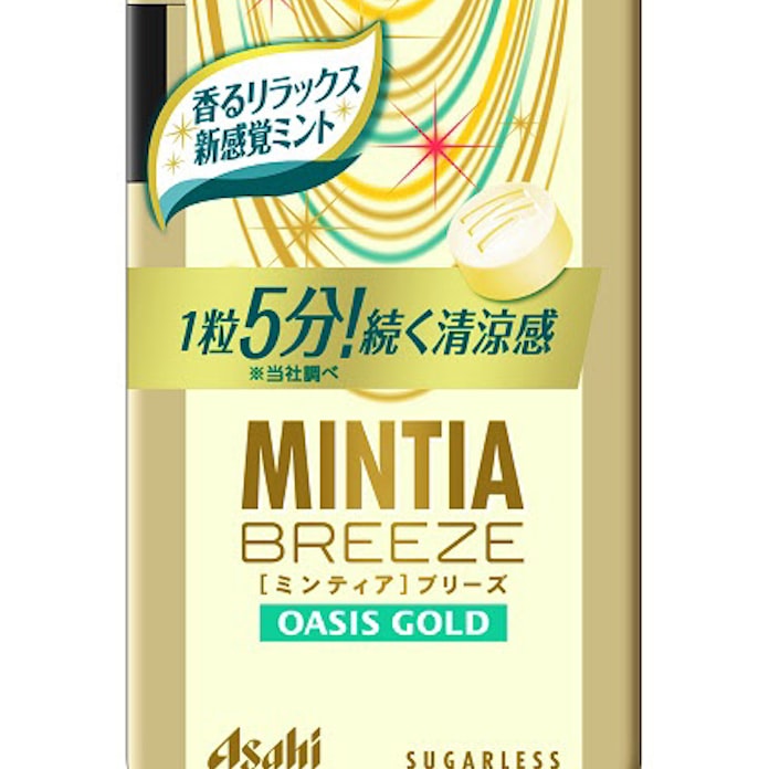アサヒグループ食品 大粒タイプのミントタブレット ミンティアブリーズ オアシスゴールド を発売 日本経済新聞 アサヒグループ食品 大粒タイプのミントタブレット ミンティアブリーズ オアシスゴールド を発売 日本経済新聞