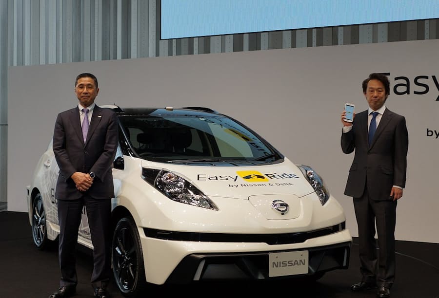 日産とdena 自動運転で 年代早期に本格サービス 日本経済新聞