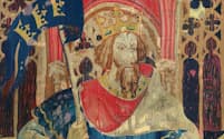 アーサー王を描いた14世紀のタペストリー