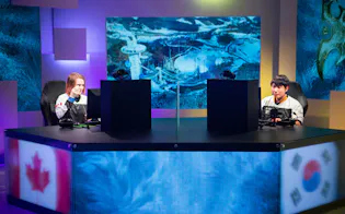 平昌五輪の開幕直前の18年2月5日~7日。氷上競技が行われた江陵(カンヌン)市内で、米インテルが主催するeスポーツの世界大会が開催された。国際オリンピック委員会(IOC)が初めて公式にサポートした(写真:インテル)