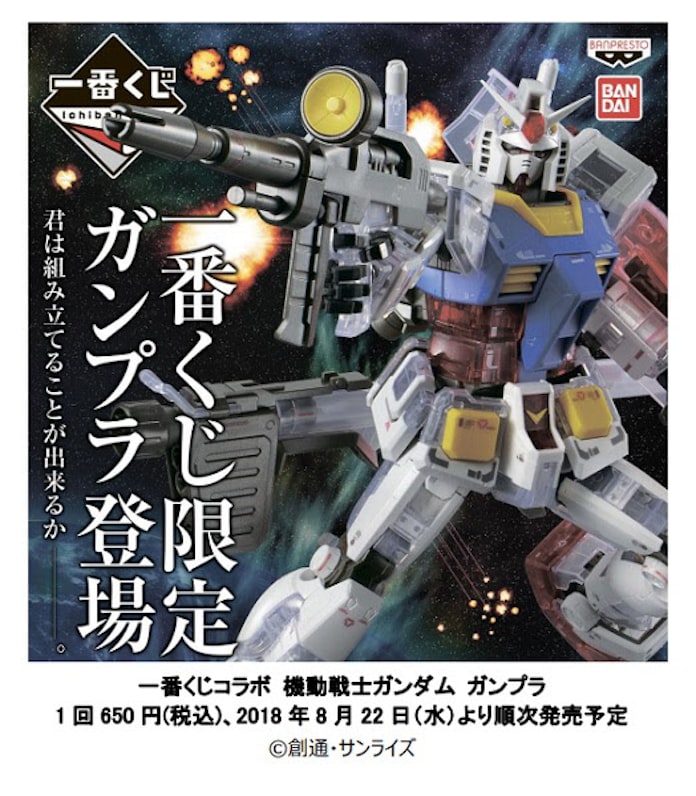 バンダイスピリッツ 一番くじコラボ 機動戦士ガンダム ガンプラ を発売 日本経済新聞 バンダイスピリッツ 一番くじコラボ 機動戦士ガンダム ガンプラ を発売 日本経済新聞