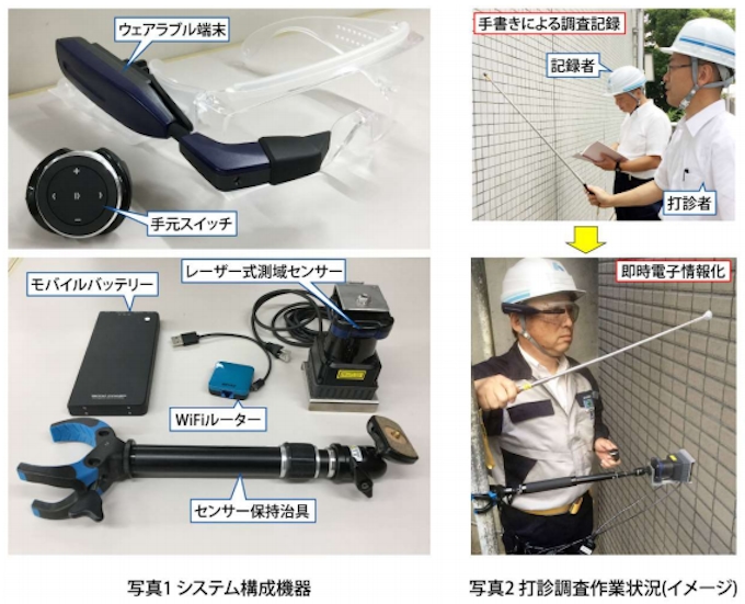 奥村組 ウェアラブル端末等を用いた外壁タイル打診調査支援システムを開発 調査を迅速 省力化 日本経済新聞 奥村組 ウェアラブル端末等を用いた外壁タイル打診調査支援システムを開発 調査を迅速 省力化 日本経済新聞