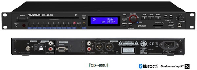 ティアック 外部制御にも対応した1uマルチプレーヤー Cd 400u を発売 日本経済新聞