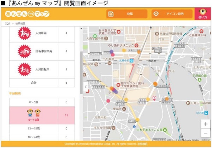 ゼンリンデータコム 店舗案内パッケージサービス がaig損害保険の あんぜんmyマップ に採用 日本経済新聞