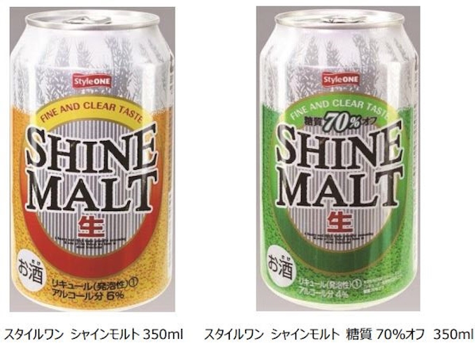 ユニー プライベートブランド スタイルワン の新ジャンルビール スタイルワン シャインモルト をリニューアル発売 日本経済新聞