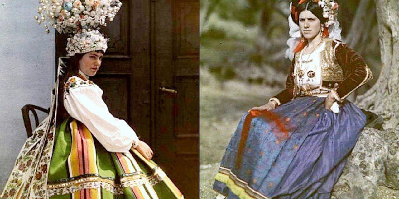 100年前は純白より多彩 世界のウエディングドレス Nikkei Style