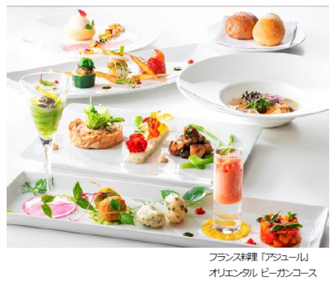 ヨコハマグランドインターコンチネンタルホテル インバウンド需要対応でベジタリアンメニュー強化 館内レストラン 宴会 日本経済新聞