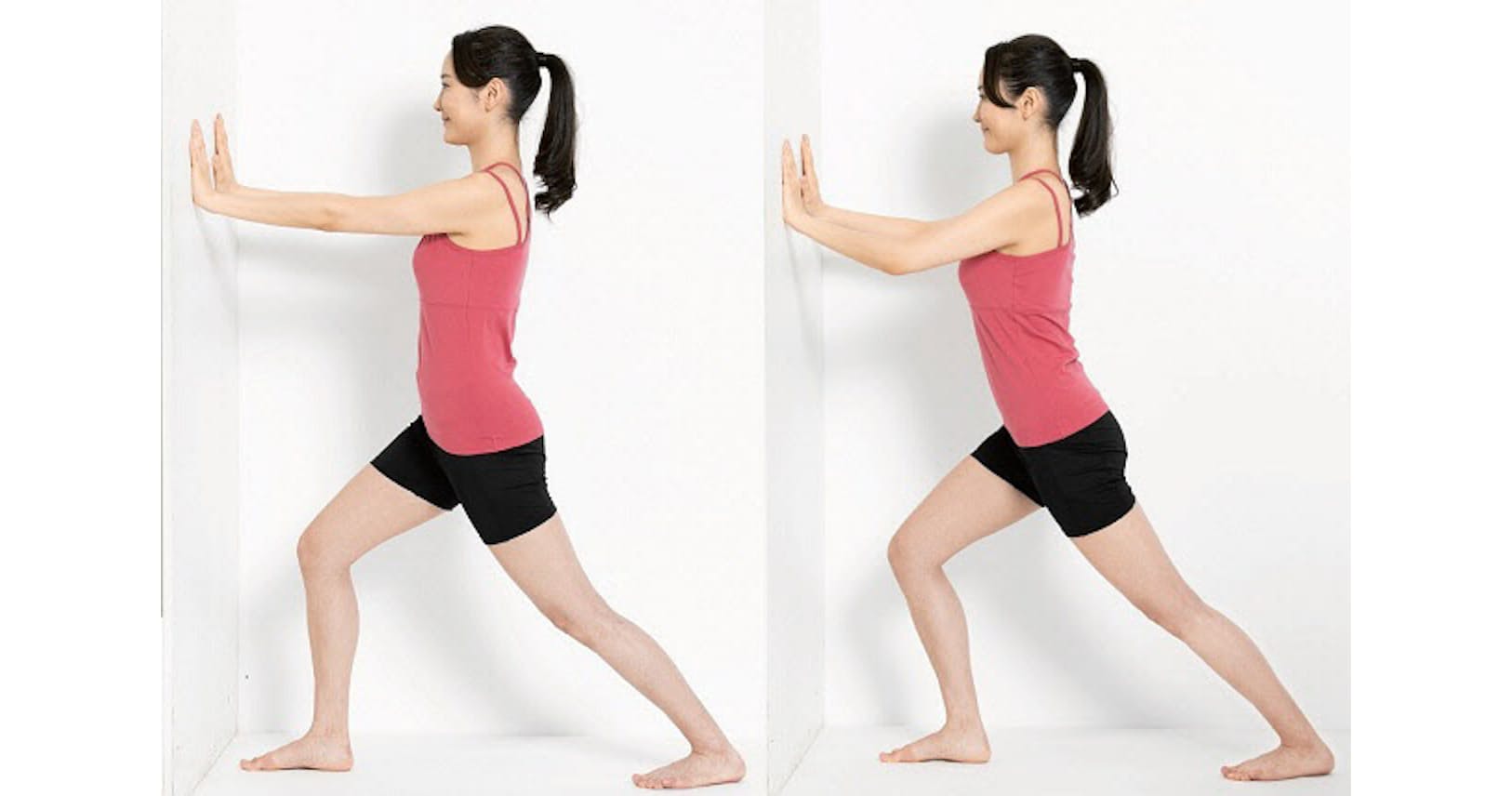 壁ドン ひざ裏伸ばし 5秒で便秘 腰痛の改善効果 Woman Smart Nikkei Style