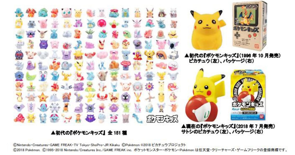 バンダイ ポケモンキッズ 初代復刻弾 を発売 日本経済新聞