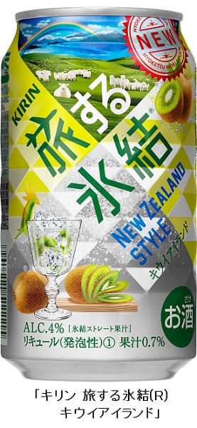 キリン キリン 旅する氷結 キウイアイランド 350ml缶 を発売 日本経済新聞 キリン キリン 旅する氷結 キウイアイランド 350ml缶 を発売 日本経済新聞