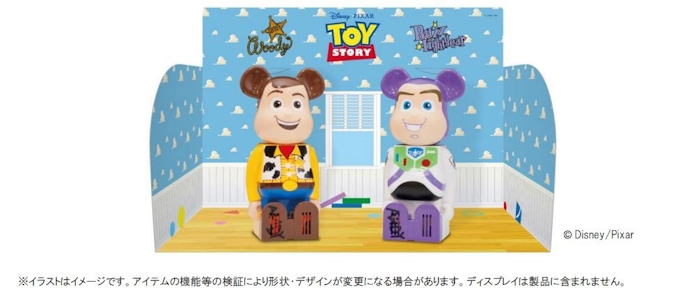 大幸薬品 クレベリン ベアブリック コラボモデル第3弾 トイ ストーリー のキャラクターデザインで限定販売開始 日本経済新聞