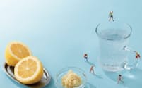 レモンショウガ炭酸水の「刺激」が交感神経のやる気を呼び覚ます