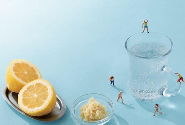 レモンショウガ炭酸水の「刺激」が交感神経のやる気を呼び覚ます