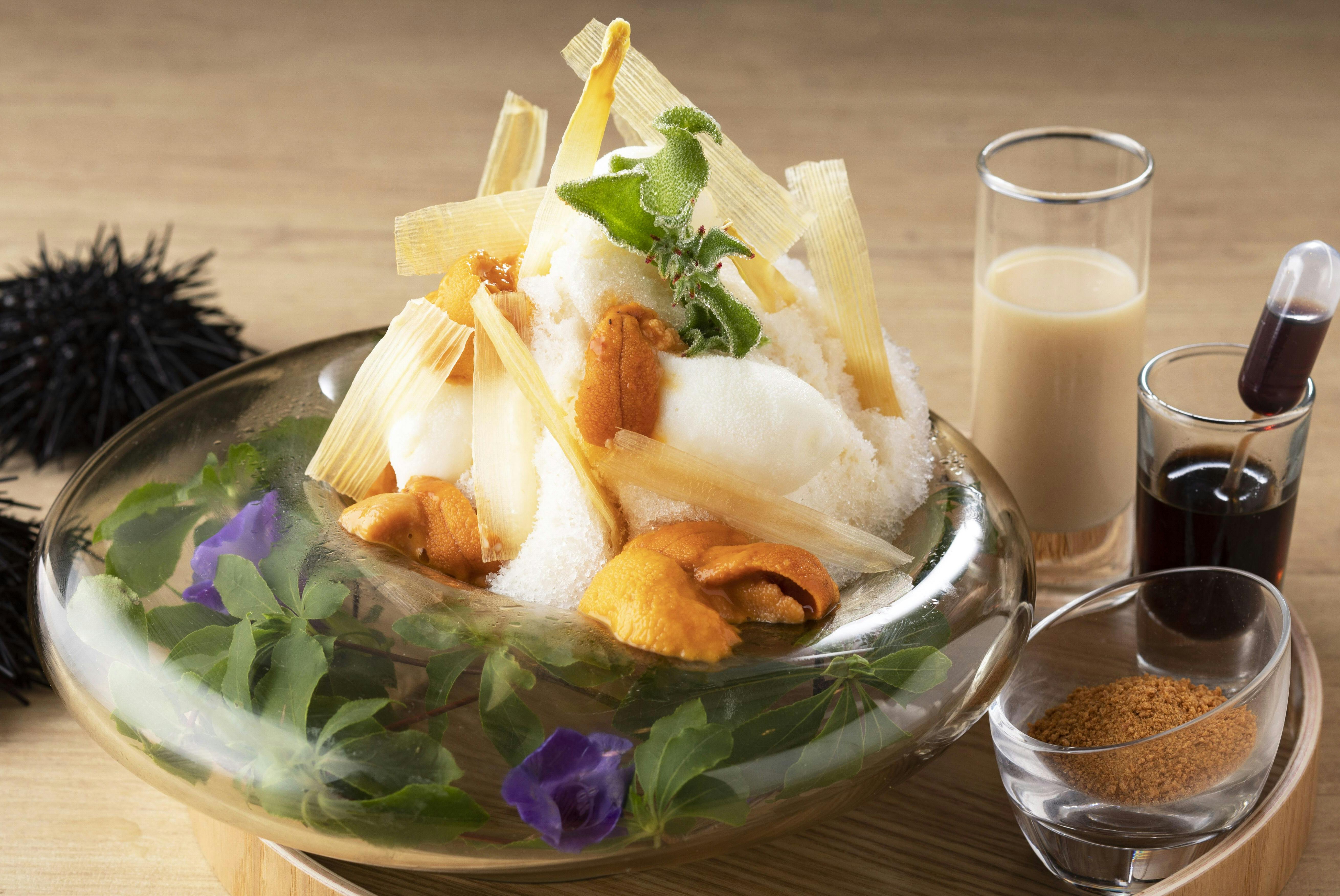 ウニやチーズで進化形かき氷 口に涼しく栄養きっちり Nikkei Style ウニやチーズで進化形かき氷 口に涼しく栄養きっちり Nikkei Style