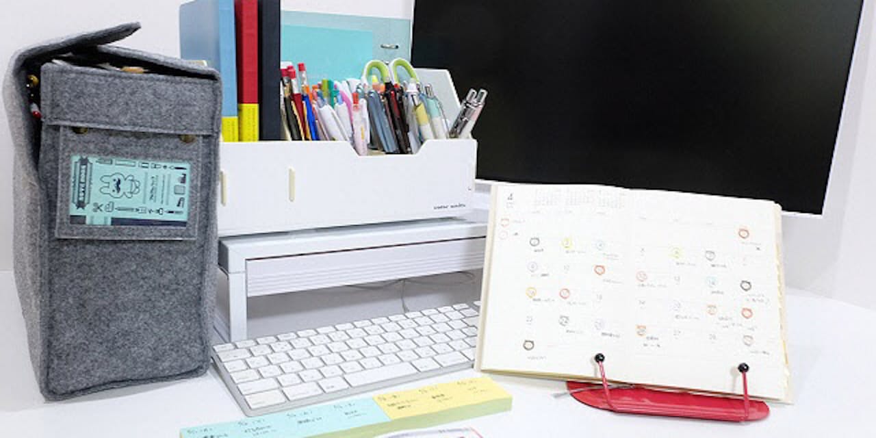 ペンやノートも効率収納 机上スペース活用文具 Woman Smart Nikkei Style