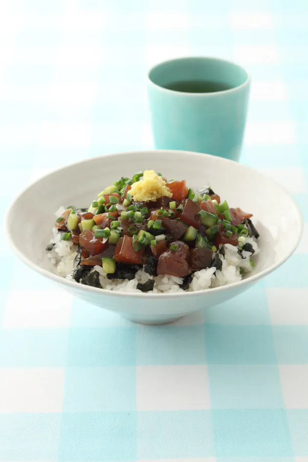 カツオのづけ丼 Nikkei Style カツオのづけ丼 Nikkei Style
