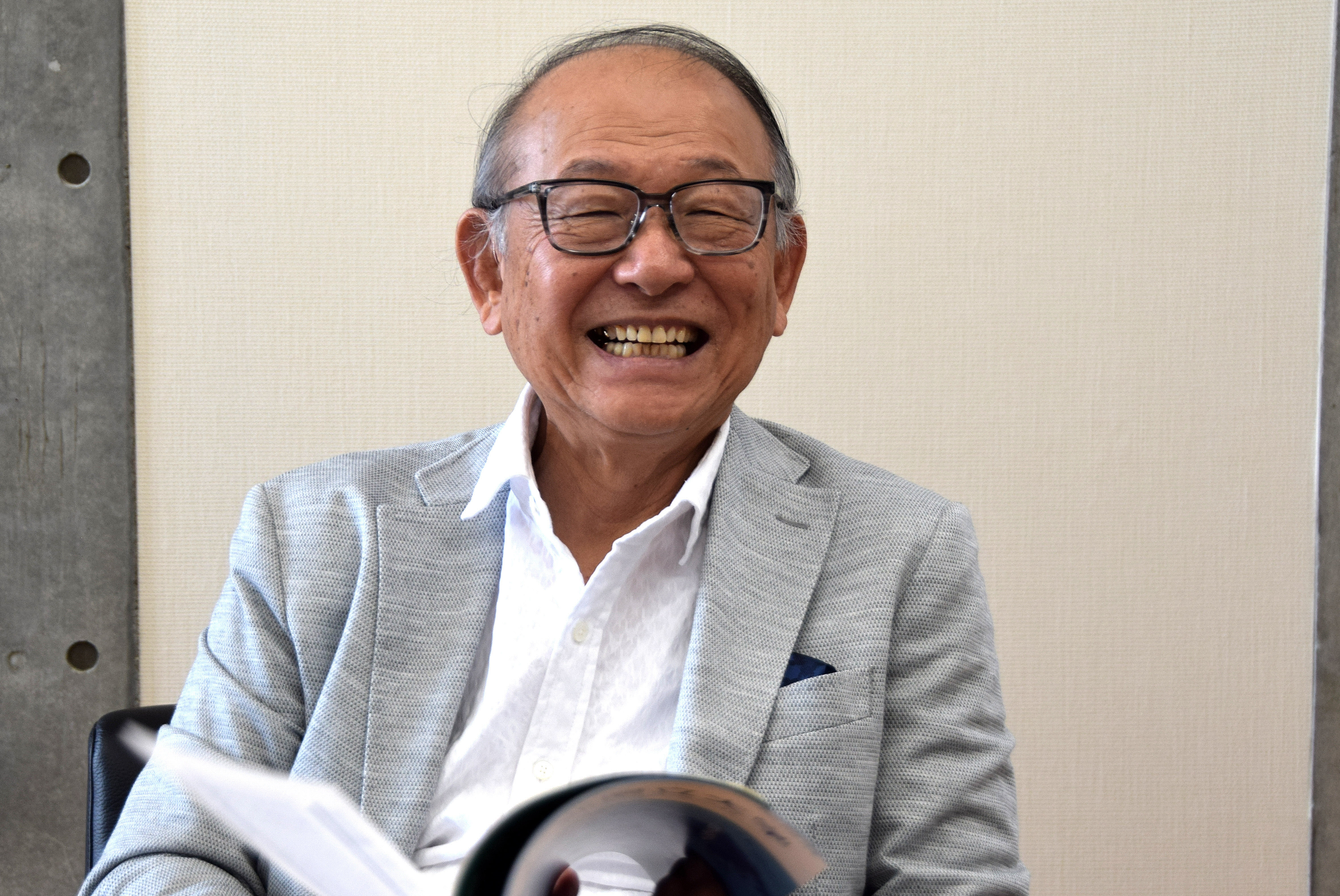 長野県立大学の安藤国威理事長。2000年から5年間、ソニーの社長を務めた