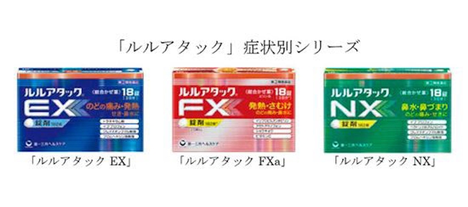 第一三共ヘルスケア ルルアタックtr を発売 日本経済新聞